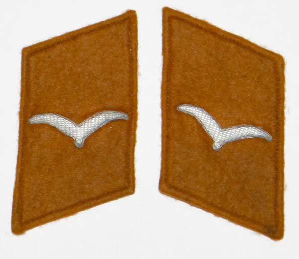 Luftwaffe NCO/EM Signal Troops Collar Tabs