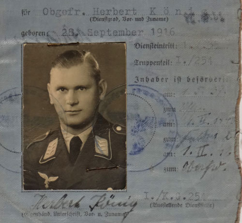 Luftwaffe Radio Operator Certificate