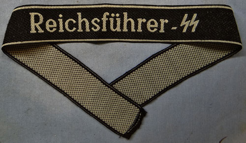WSS "Reichsfuhrer-SS" NCO/EM Cuff Title