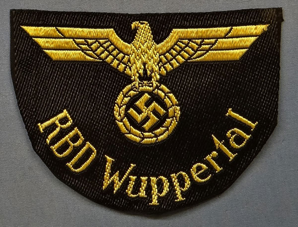 Reichsbahn "RBD Wuppertal" Sleeve Insignia