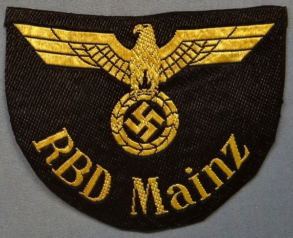 Reichsbahn "RBD Mainz" Sleeve Insignia