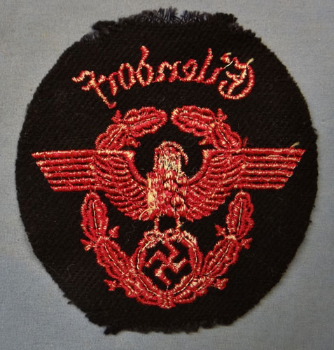 Feuerwehr "Fire Service" Sleeve Eagle with Assignment Location