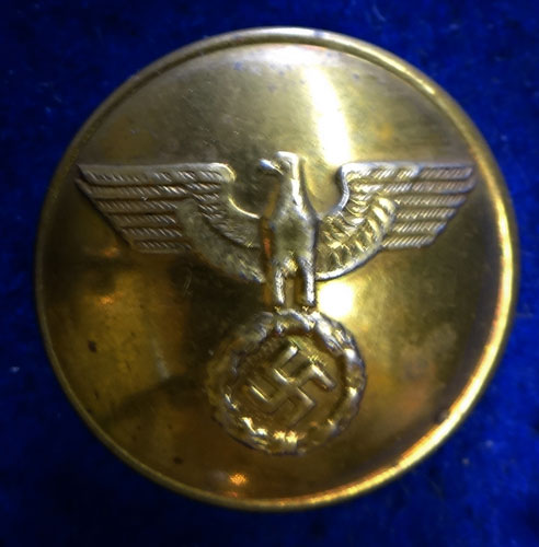 German WW II Reichspost "Postal Service" Tunic Button