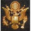 U.S. Army Officer Visor Hat Insignia