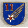 WW II 11th AAF Enamel Patch "D.I."