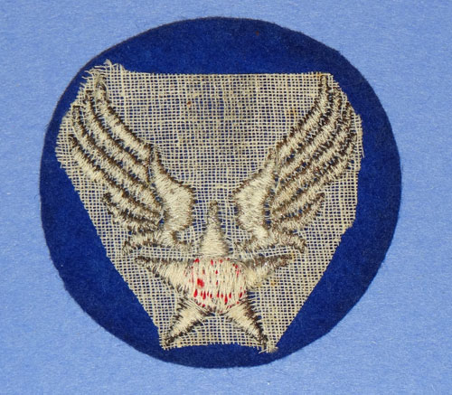 WW II Army Air Force Bullion Wire Shoulder Patch