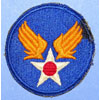 WW II U.S. Army Air Force Shoulder Patch WW II U.S. Army Air Force Shoulder Patch