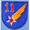 11th USAAF WW II Patch