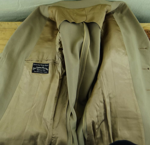 WW II NAMED U.S. Army Air Force Officer Service Coat