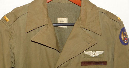 Named WW II 8th Army Air Force Service Coat, M41 Field Jacket & Type B-15A Flight Jacket