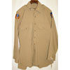 WW II 13th Army Air Force Officers Named Khaki Wool Shirt