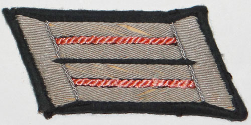 Army "Panzer" Officer Collar Tab