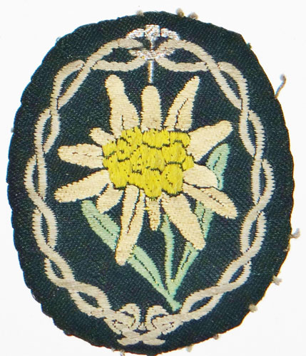 Army Mountain Troops Sleeve Edelweiss