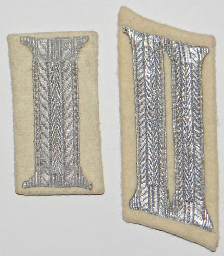 Army "Infantry" NCO/EM Dress Collar Tab & Cuff Tab