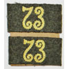 Army 73rd Signal Regt. Shoulder Board Slip Tabs