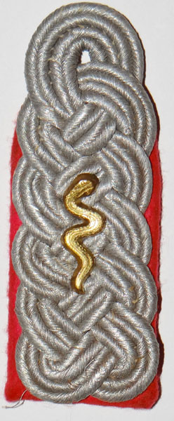 Army WW II "Veterinarian" Major Shoulder Board