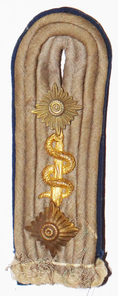 Army Medical Troops Hauptmann Shoulder Board