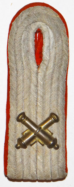 Army Ordnance Leutnant Officer Shoulder Board