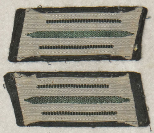 German WW II NCO/EM Collar Tabs