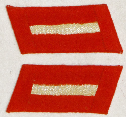 Army Dress Artillery NCO/EM Collar Tabs