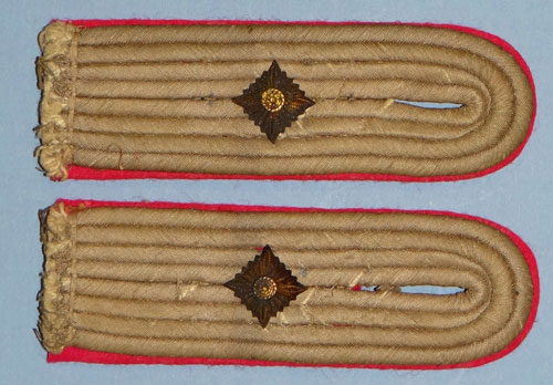 Army Veterinarians or General Staff Oberleutnant Shoulder Boards