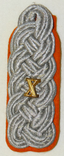 Army Recruiting Major Assigned to Wehrkreis "X" Shoulder Board