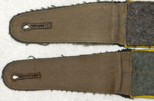 Army Signal Troops Enlisted Shoulder Boards