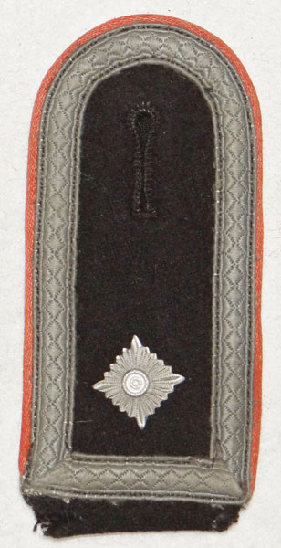 Army PANZER Troops Feldwebel Shoulder Board