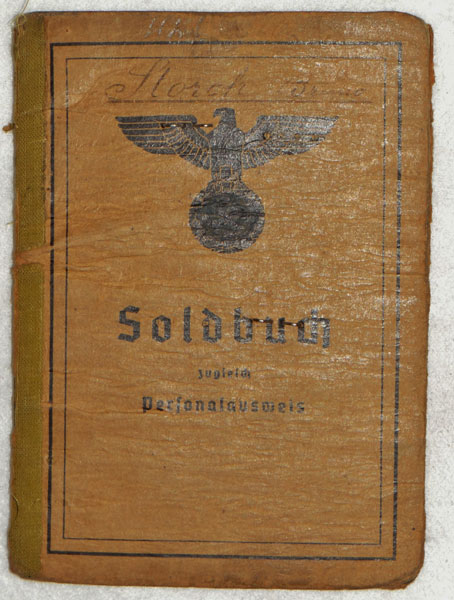 Army Soldbuch for NCO