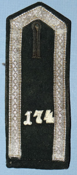 Army 174th Infantry Regt. 81st Infantry Div. Unteroffizier Shoulder Board