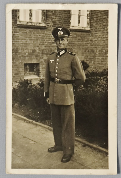 Army Enlisted Man in Dress Uniform