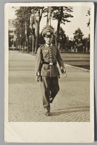 Army Enlisted in Dress Uniform Photo