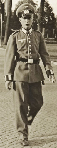 Army Enlisted in Dress Uniform Photo