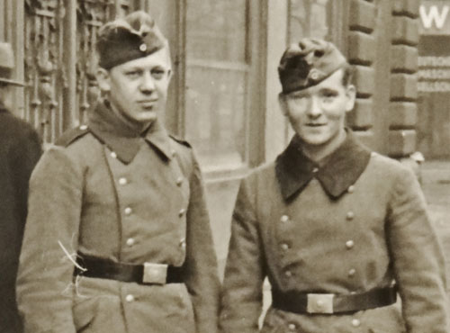 Army Photo of two Enlisted Men