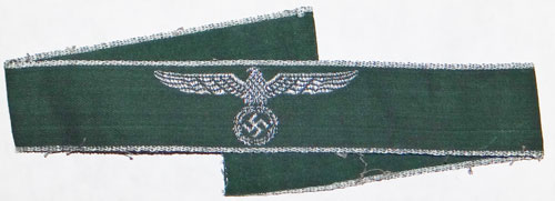 German Custom’s Officials Sleeve Band