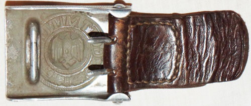 Army NCO/EM Unit Marked Belt Buckle