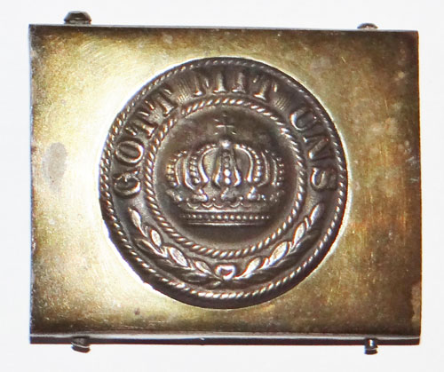 Prussian WW I Private Purchase Dress Type Buckle