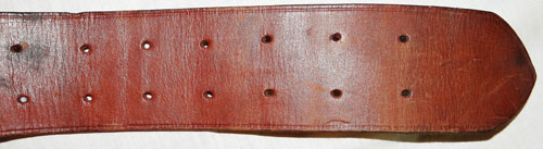 Army Generals Brown Leather Belt