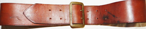 Army Generals Brown Leather Belt