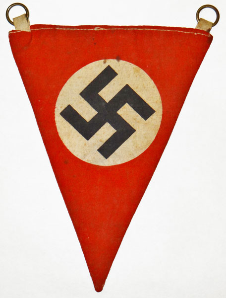 N.S.D.A.P. Vehicle Pennant