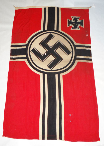 Kriegsmarine Marked Reichskriegs Flag