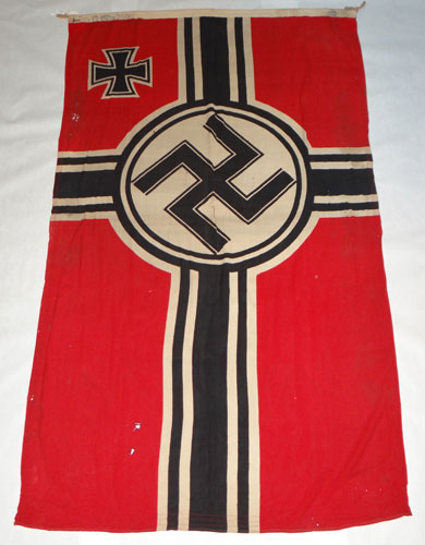 Kriegsmarine Marked Reichskriegs Flag