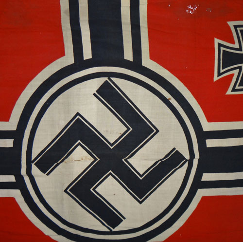 Kriegsmarine Marked Reichskriegs Flag