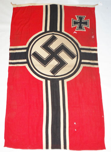 Kriegsmarine Marked Reichskriegs Flag