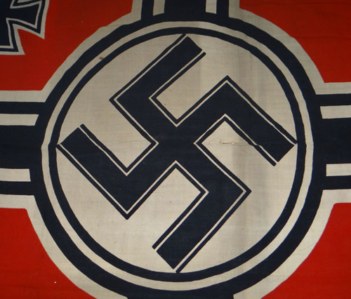 Kriegsmarine Marked Reichskriegs Flag