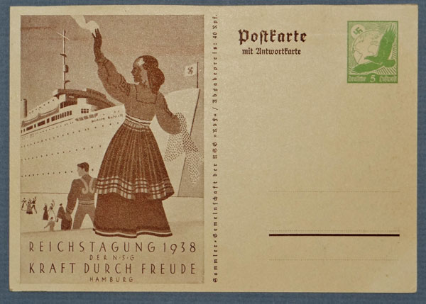 Reichstagung 1938 Postcard