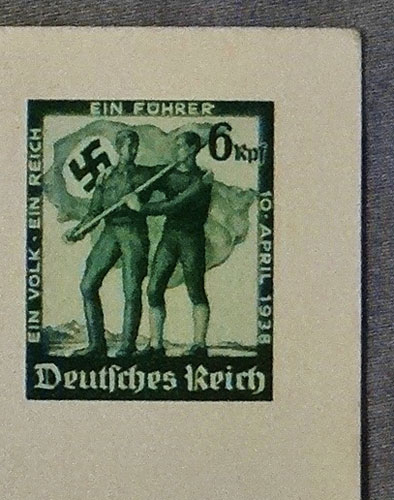 Austria Commemorating 13-Marz 1938 Postcard