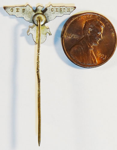 Early Soldatenbund Eagle Stick Pin