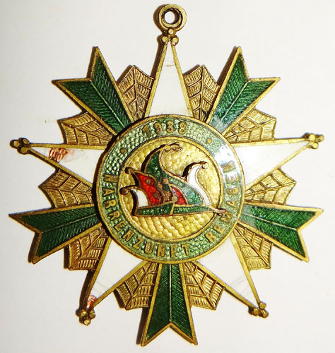 1938 Dated German Enamel Medal