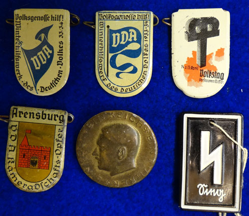 Six Nazi Period Tinnies